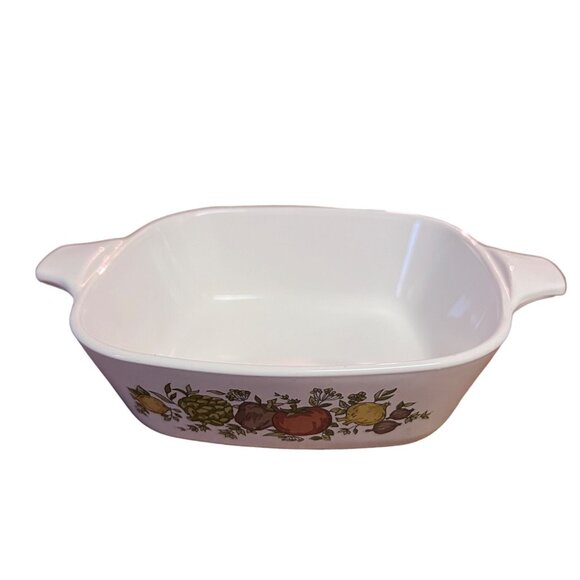 Vintage corningware spice of life 1 3/4 Cup Small Mini Casserole Dip Dish No Lid - Picture 5 of 7